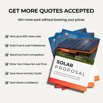 Job-Winning Solar Quote