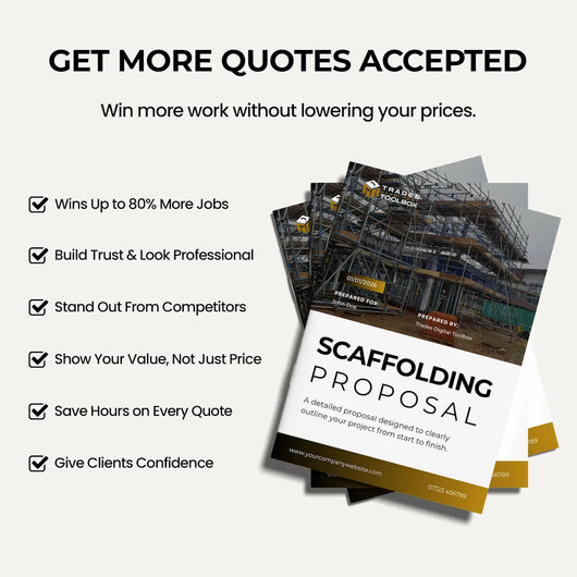Job-Winning Scaffolders Quote