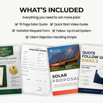 Job-Winning Solar Quote