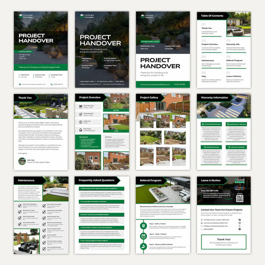 Landscapers Project Handover
