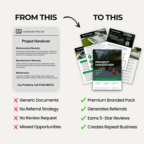 Landscapers Project Handover