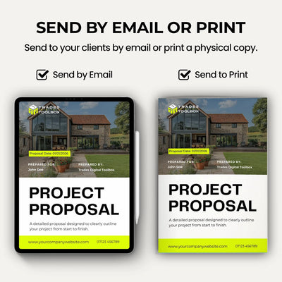 Builders Quotation Template for creating professional client quotations and estimates.