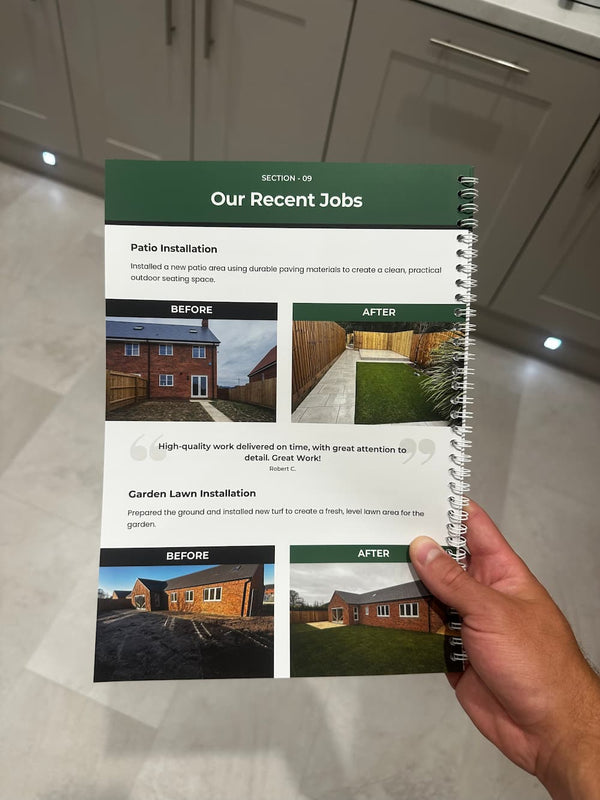 Construction quote template helping contractors create professional estimates and win more projects.