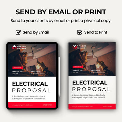 Electrical Estimate Template for calculating labour, materials and project costs.