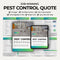Pest Control Quote